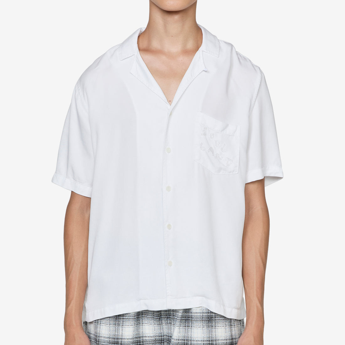 Orson Beaded Shirt White Shirts