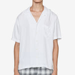 Orson Beaded Shirt White