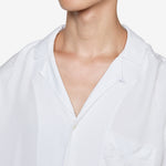 Orson Beaded Shirt White