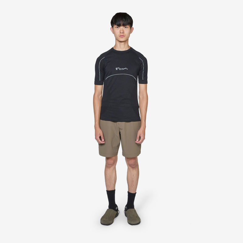 Seamless T-Shirt Black Tees
