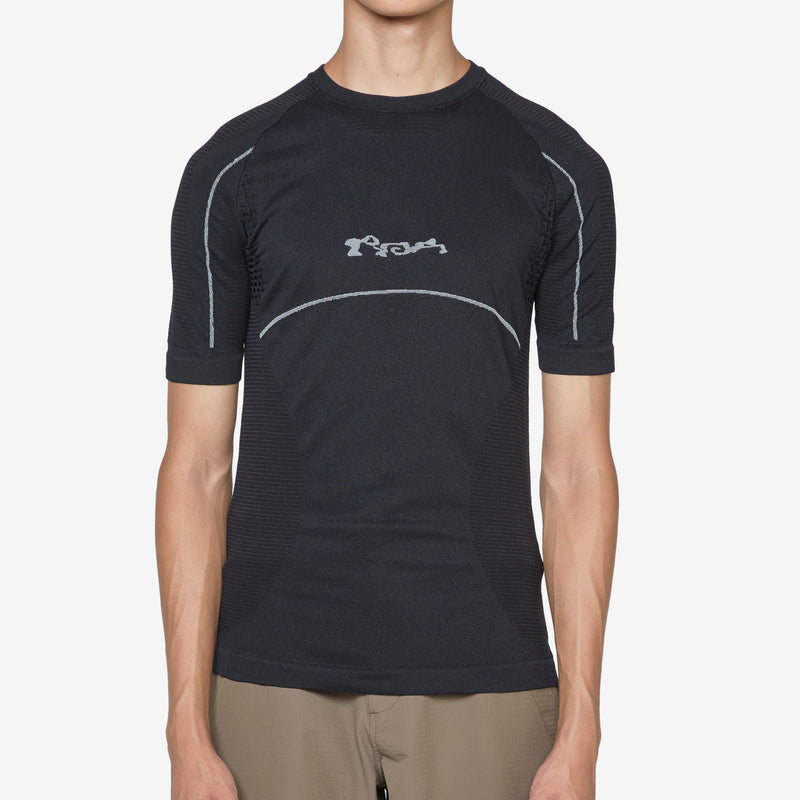 Seamless T-Shirt Black Tees