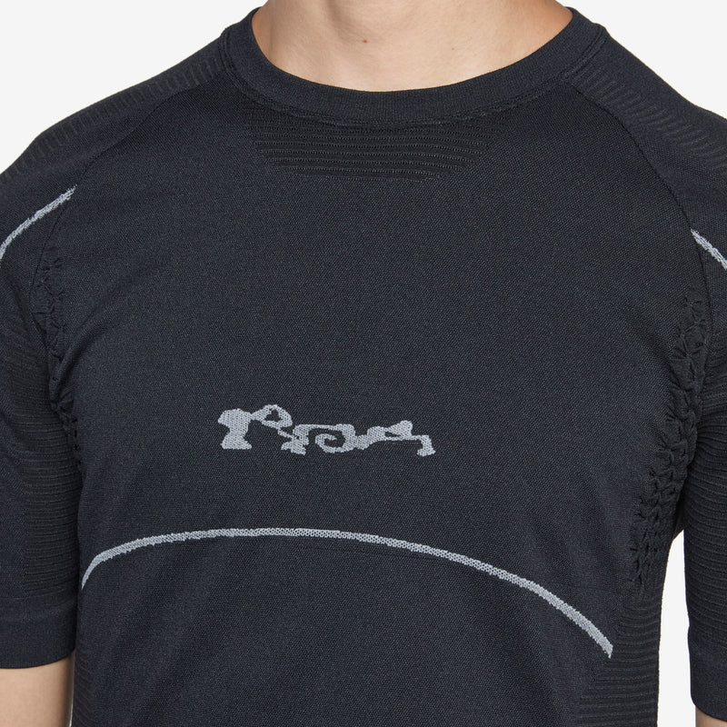 Seamless T-Shirt Black Tees