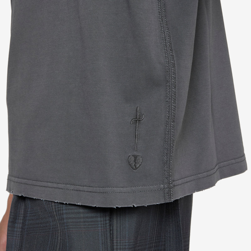 Pocket T-Shirt Charcoal Tees
