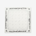 Reflective Words Bandana Off White