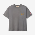 5 Star Boxy Pocket T-Shirt Smoke