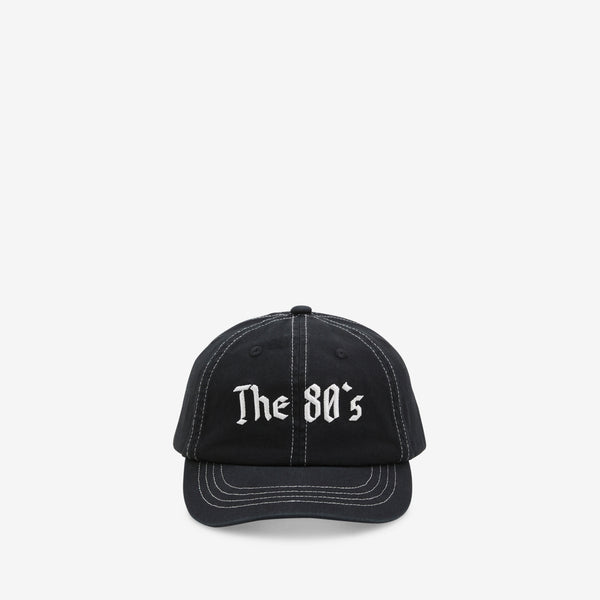 80's Cap Vintage Black Headwear