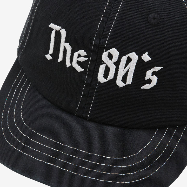 80's Cap Vintage Black