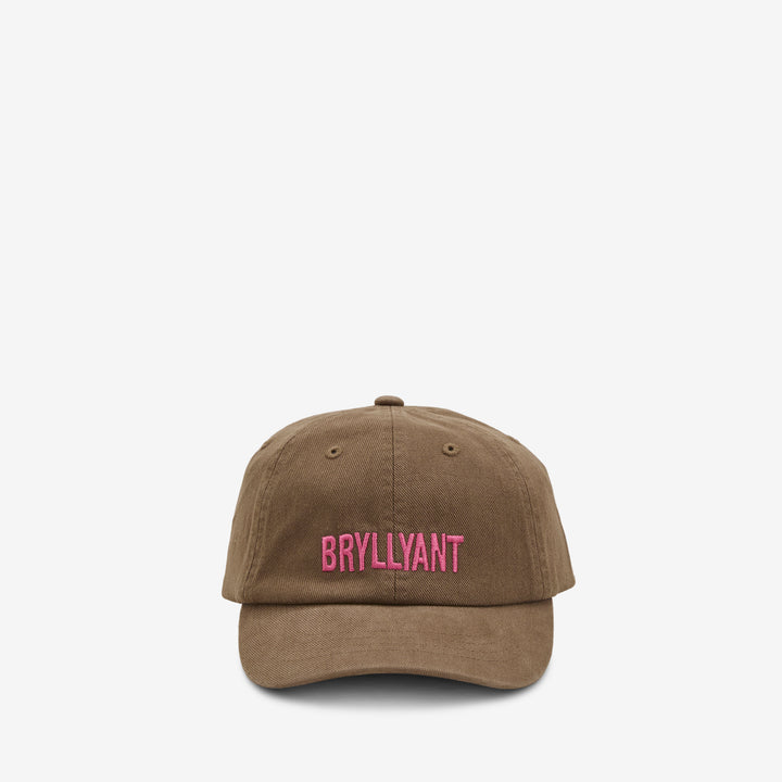 Bryllyant Cap Soft Brown Front