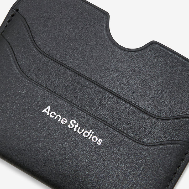 Elmas Leather Card Holder Black
