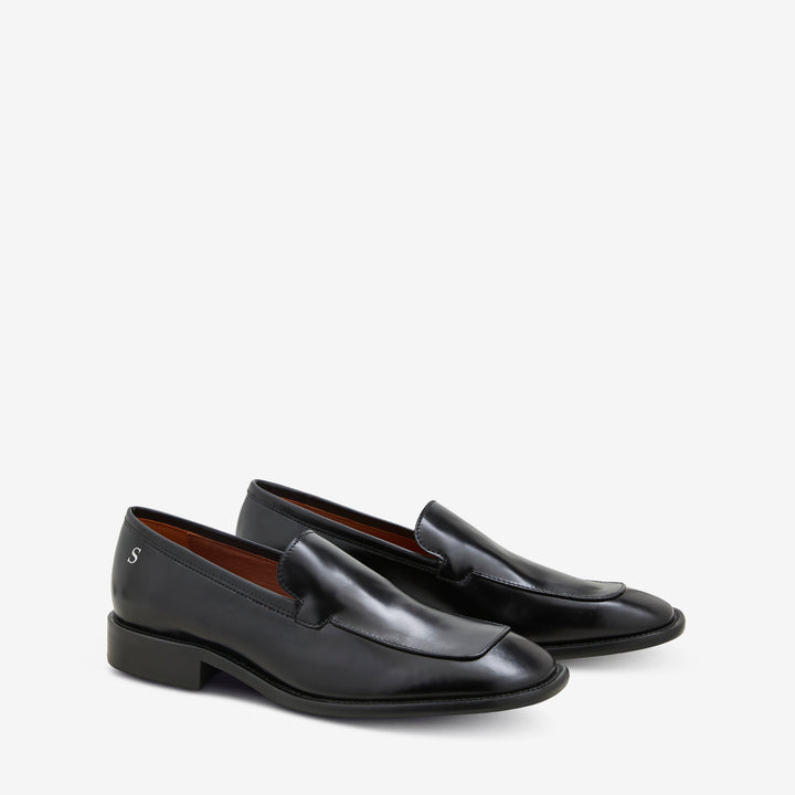 Bassel Loafer Black Front