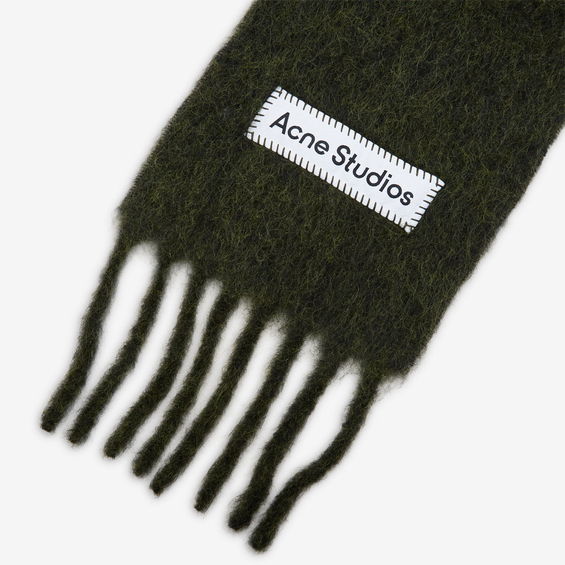 Vally Skinny Scarf Forest Green Accessories