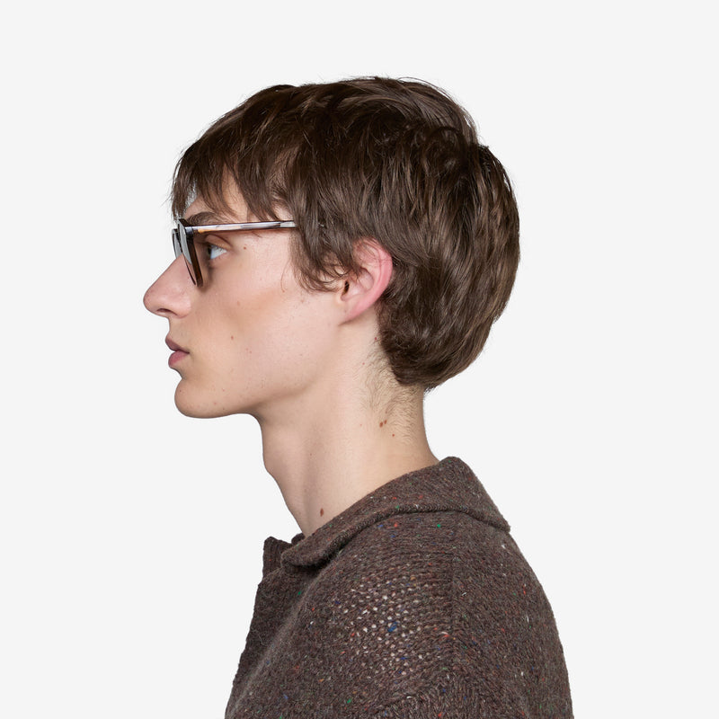 Nelson Cola | Grey Solid Lens Eyewear