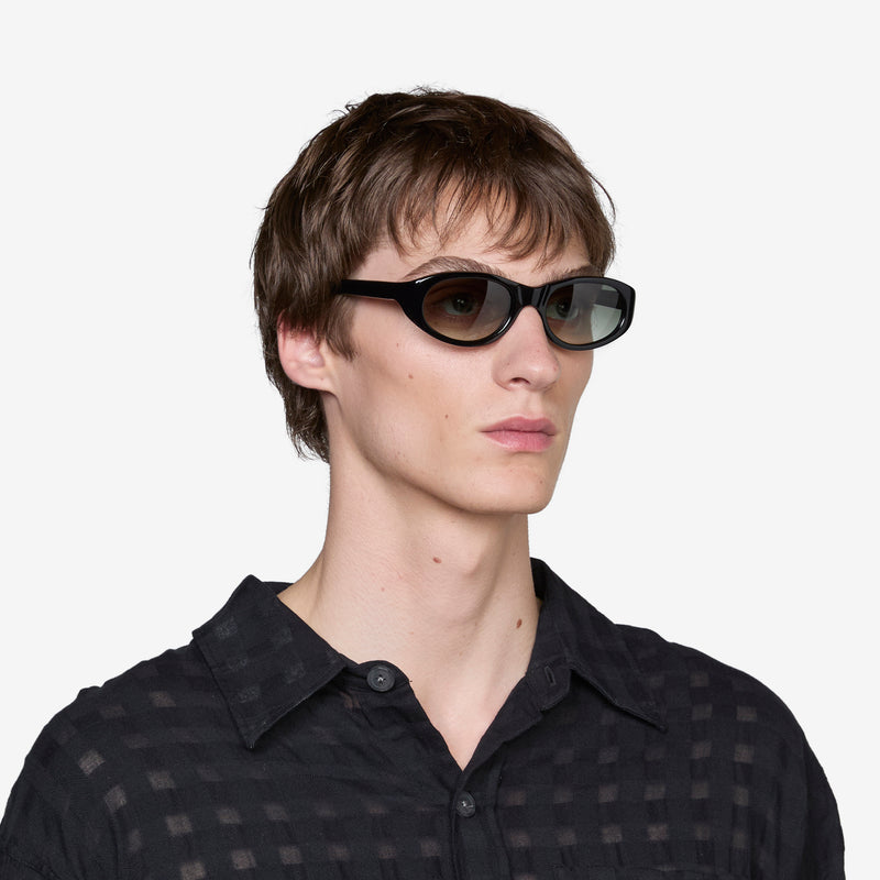 Unwound Sunglasses Infinite Black Eyewear