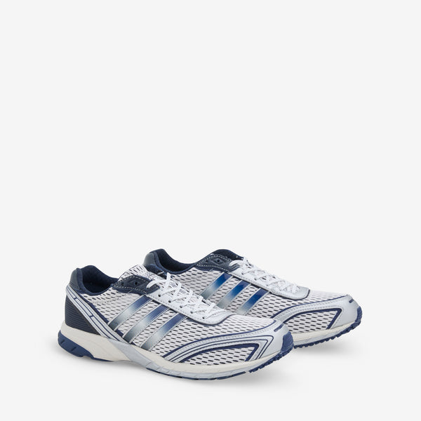 Sporty & Rich x Women's Adizero Adios Cloud White | Collegiate Navy | Cloud White Footwear