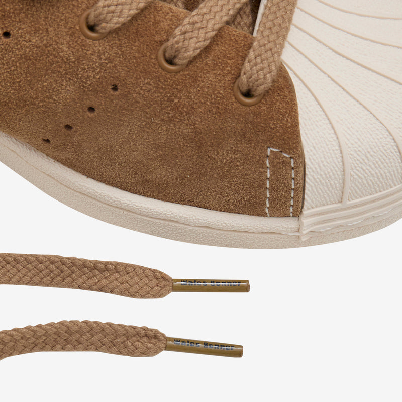 Wales Bonner x Superstar Hi Supplier Colour | Wonder White | Gold Metallic Footwear