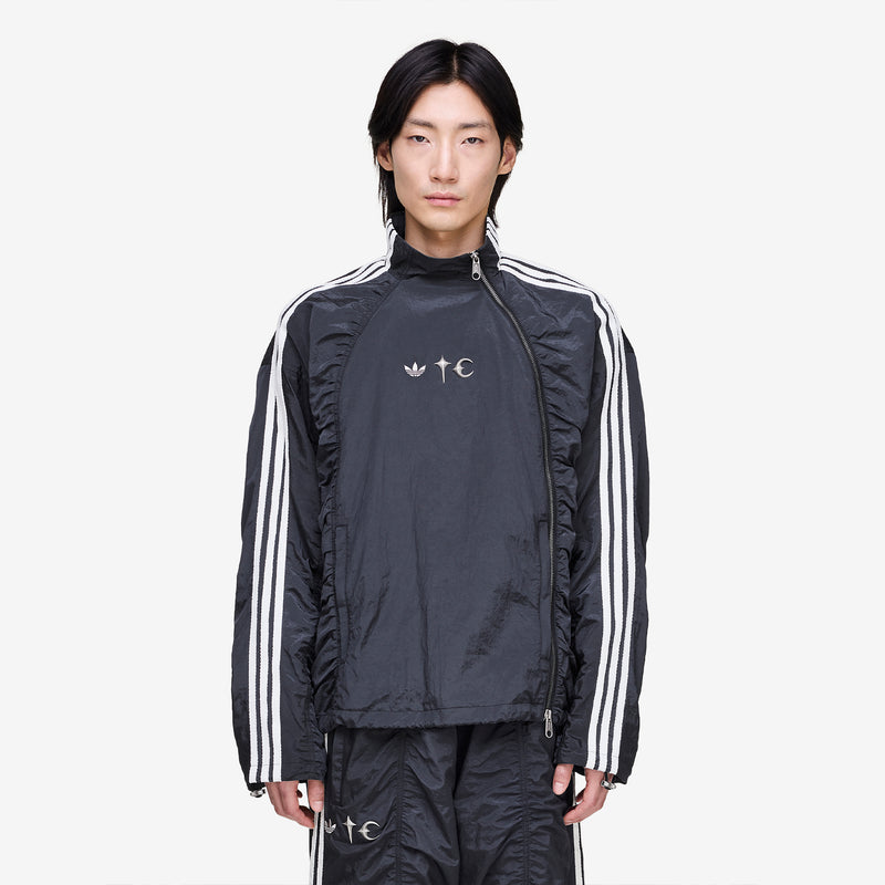 Thug Club x Woven Tracktop Black | Silver Metallic Jackets