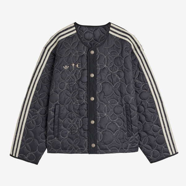 Thug Club x Padded Liner Jacket Black | Silver Metallic Jackets