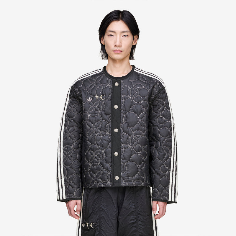 Thug Club x Padded Liner Jacket Black | Silver Metallic Jackets