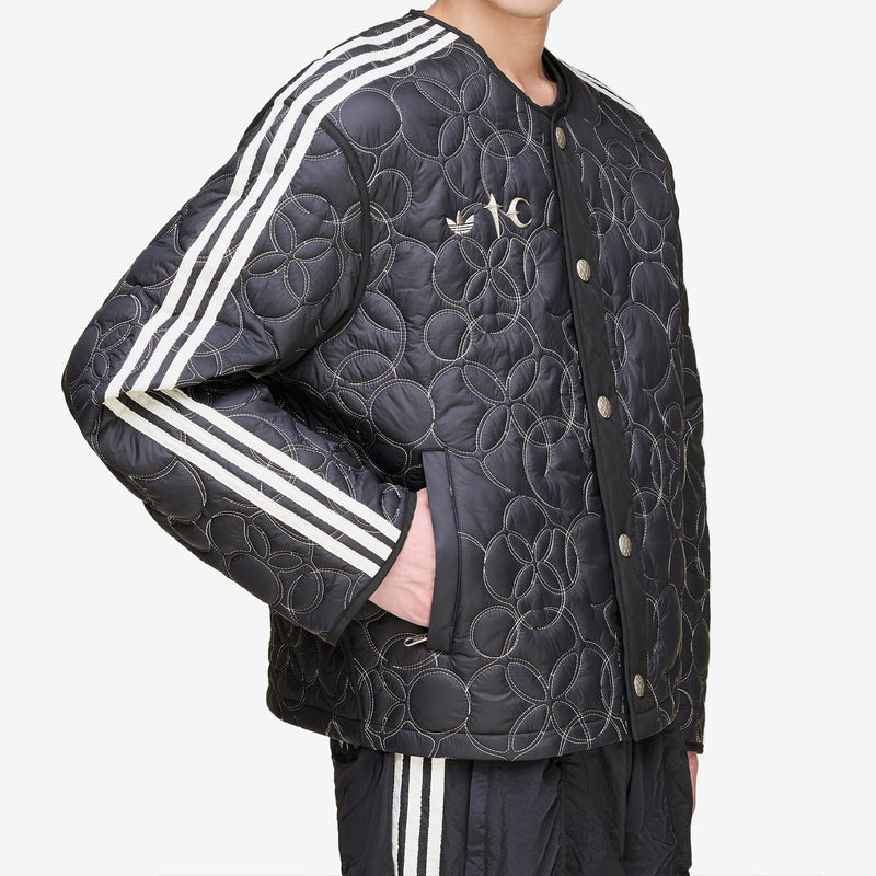 Thug Club x Padded Liner Jacket Black | Silver Metallic Jackets