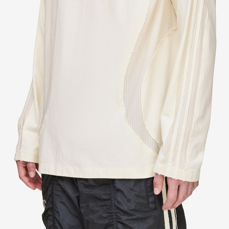 Thug Club x Teamgeist T-Shirt Long Sleeve Cream White Tees