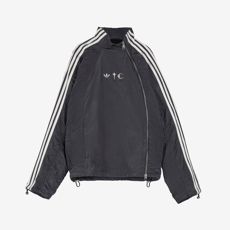 Thug Club x Woven Tracktop Black | Silver Metallic Jackets