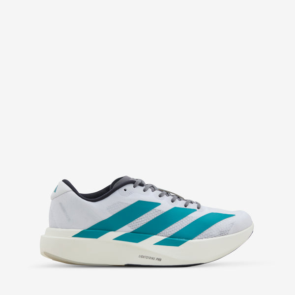 Adizero Evo SL Cloud White | Pure Teal | Grey Four Footwear