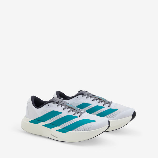 Adizero Evo SL Cloud White | Pure Teal | Grey Four Footwear