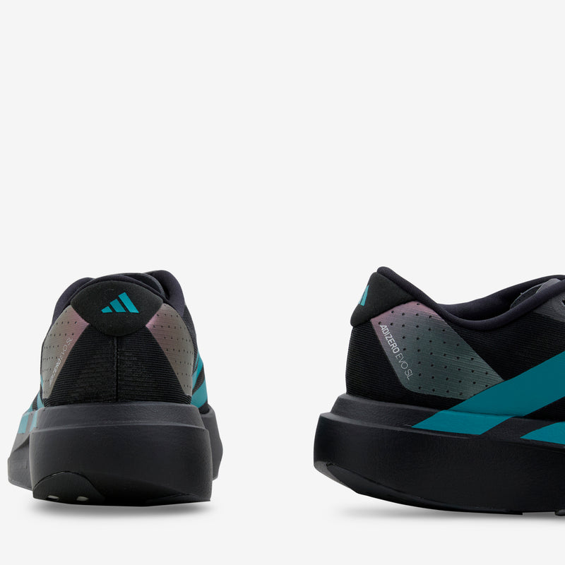 Adizero Evo SL Core Black | Pure Teal | Grey Four Footwear