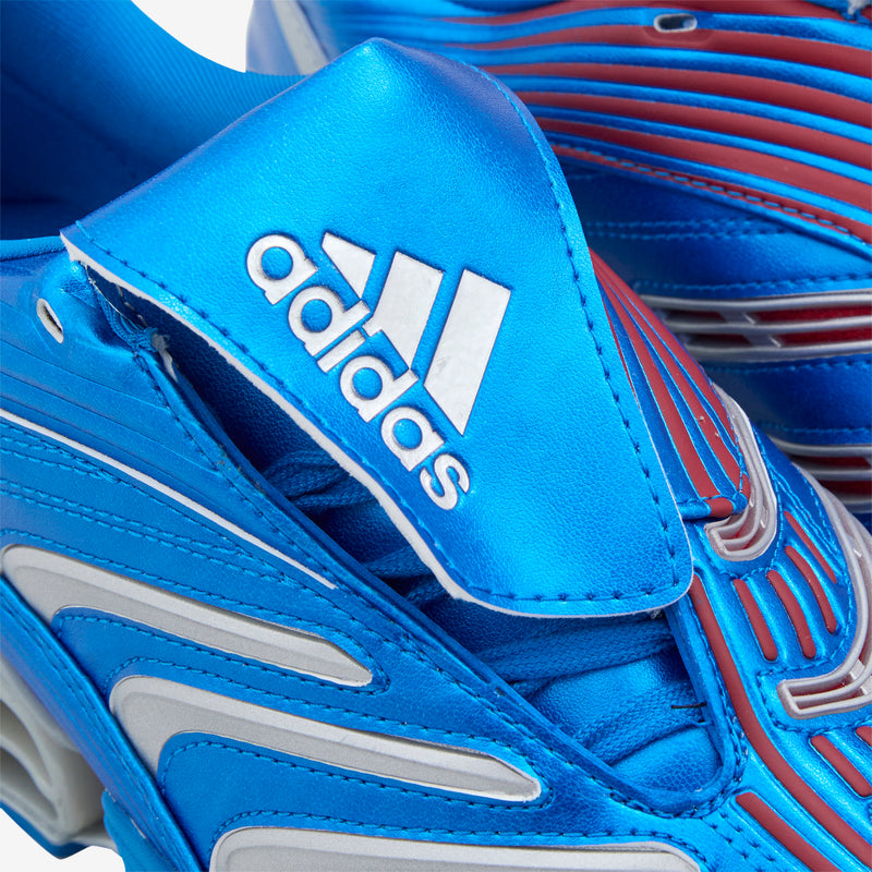 Predator Megaride Shock Blue | Silver Metallic | Better Scarlet Footwear