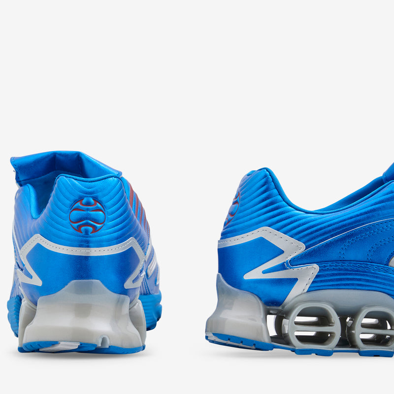 Predator Megaride Shock Blue | Silver Metallic | Better Scarlet Footwear