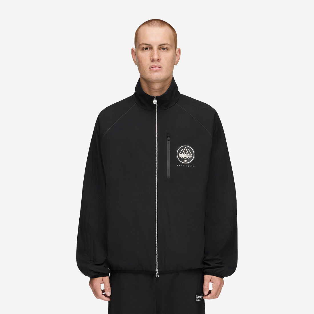 SPZL F.C. Track Top Black Jackets