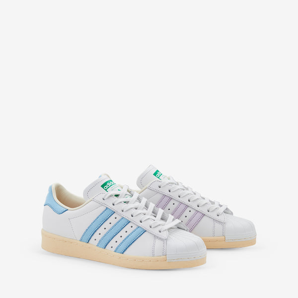 Superstar 82 Crystal White | Clear Blue | Green