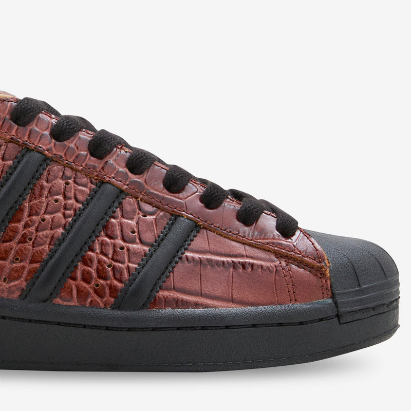Superstar Vintage Fox Brown | Core Black | Golden Beige Footwear