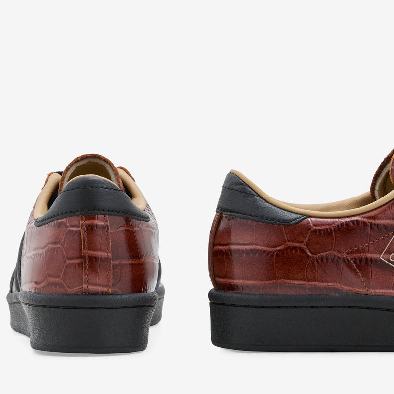 Superstar Vintage Fox Brown | Core Black | Golden Beige Footwear