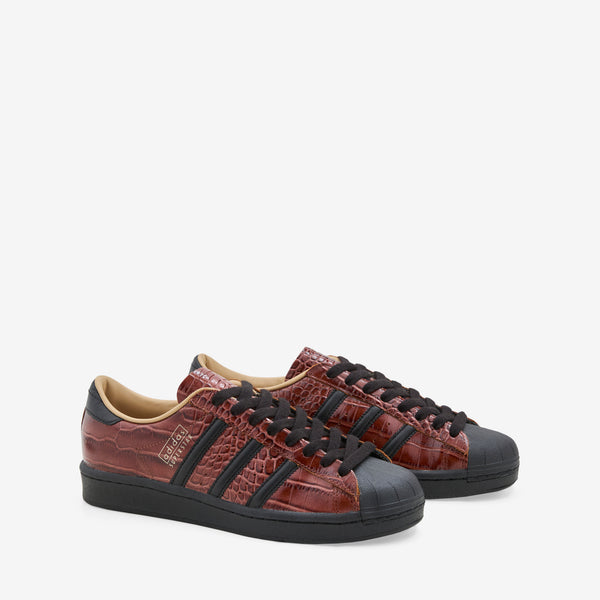 Superstar Vintage Fox Brown | Core Black | Golden Beige Footwear