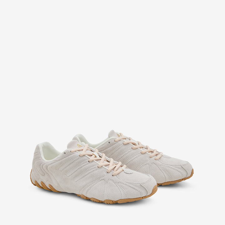 Women's Ghost Sprint Off White | Sand Strata | Gold Metallic Front