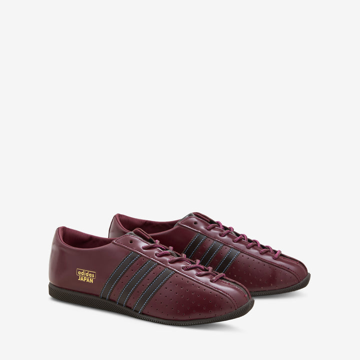 Women's Japan Lux Shadow Red | Aurora Coffee | Gold Metallic Front