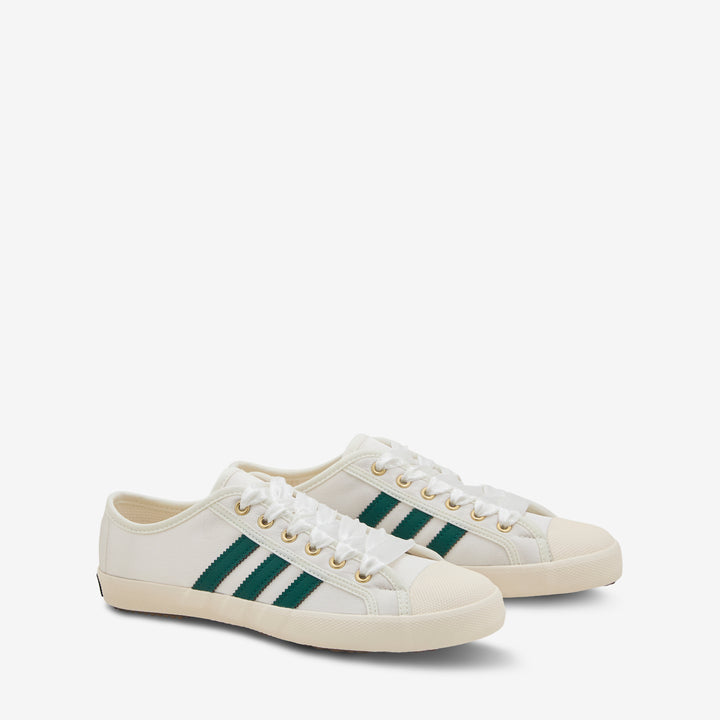 Women's Adidas Nisi Lo Thermal Chrome | Collegiate Green | Gold Metallic Front