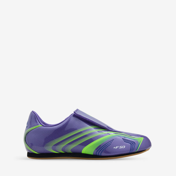 Women's Taekwondo F50 Purple Rush | Lucid Lemon | Royal Blue Footwear