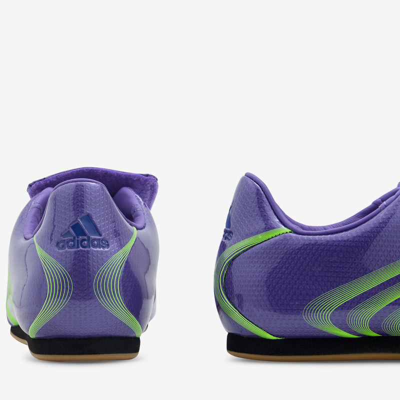 Women's Taekwondo F50 Purple Rush | Lucid Lemon | Royal Blue Footwear