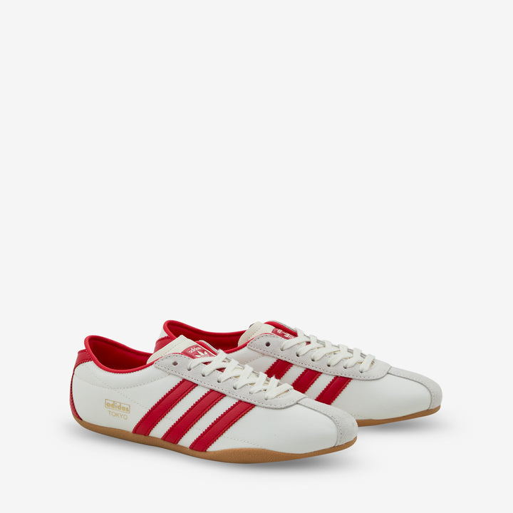 Women's Tokyo Off White | Better Scarlet | Gum Front
