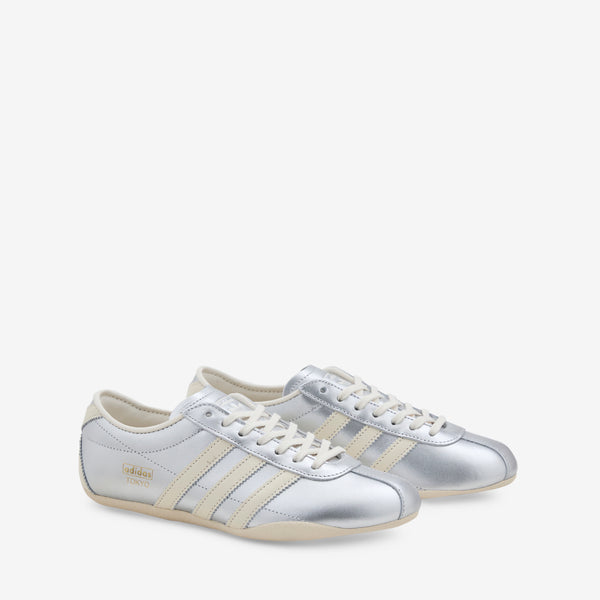 Women's Tokyo Silver Metallic | Cream White | Gold Metallic Footwear