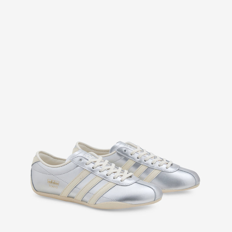 Women's Tokyo Silver Metallic | Cream White | Gold Metallic Footwear