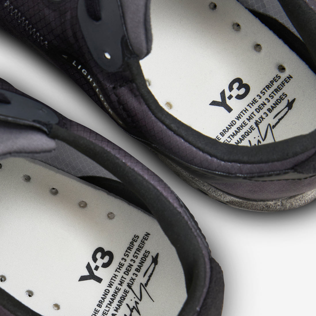 Y-3 Adios 9 Black | Grey Five | Off White Footwear