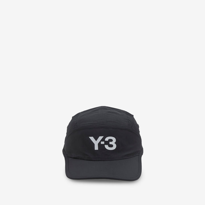 Y-3 Run Cap Black Front