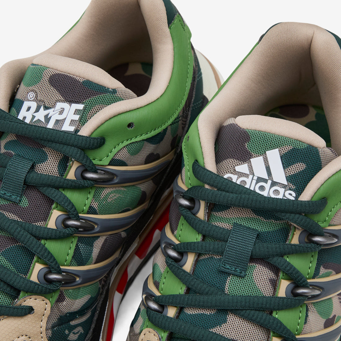 BAPE x Adistar HRMY Hemp | Iron Metallic | Off White Footwear
