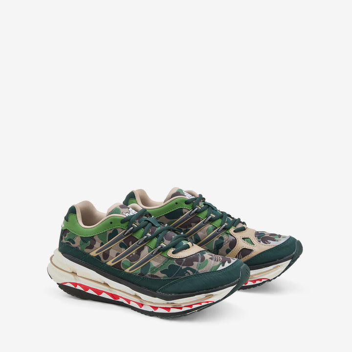 BAPE x Adistar HRMY Hemp | Iron Metallic | Off White Front