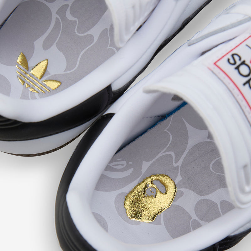 BAPE x Samba Cloud White | Core Black | Gum Footwear