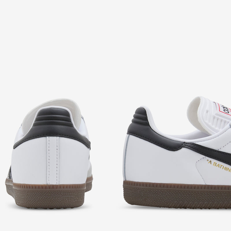 BAPE x Samba Cloud White | Core Black | Gum Footwear