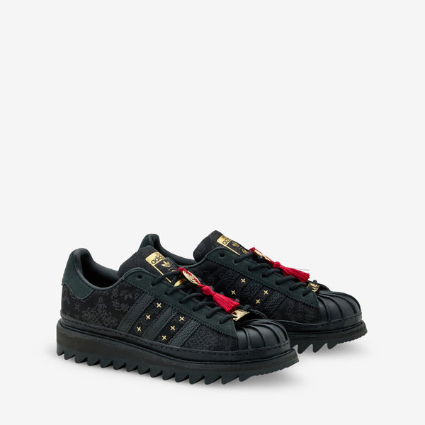 CLOT by Edison Chen x LNY Superstar Core Black | Carbon | Gold Metallic Footwear